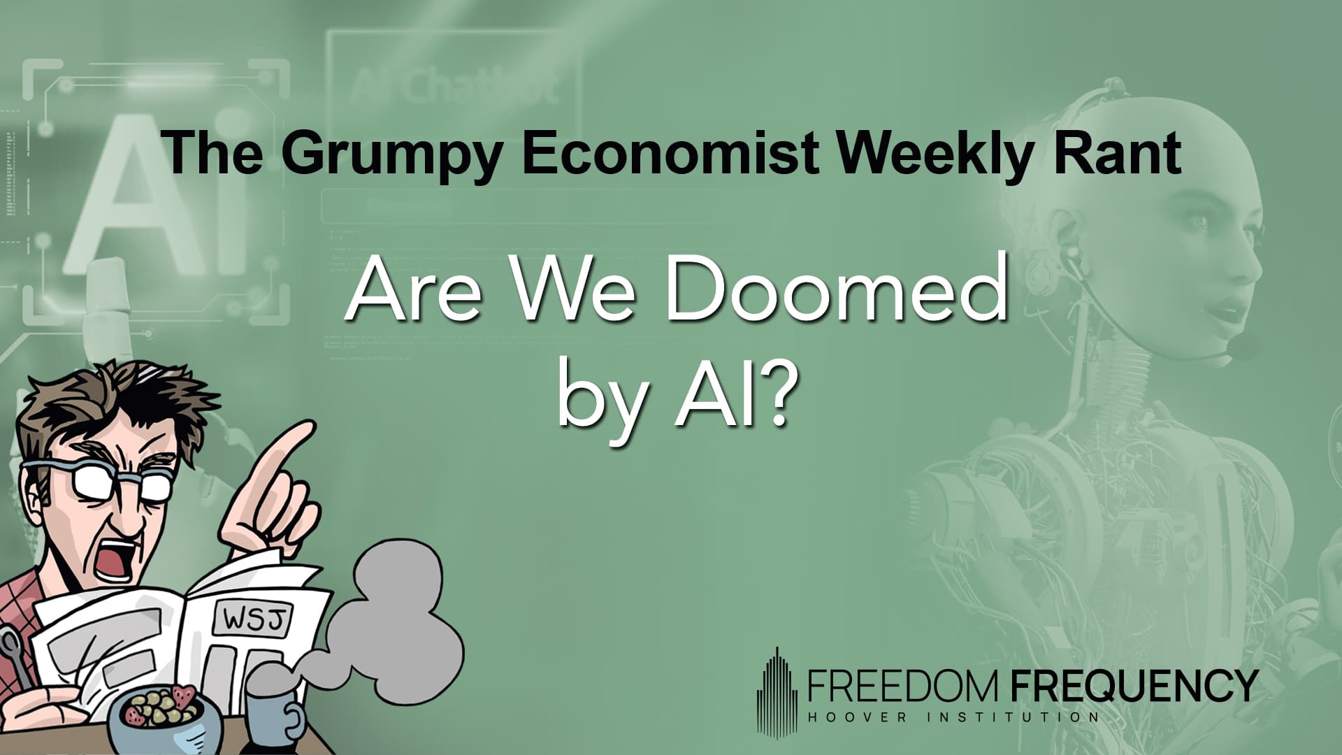 Cover image for article: Are We Doomed by AI?