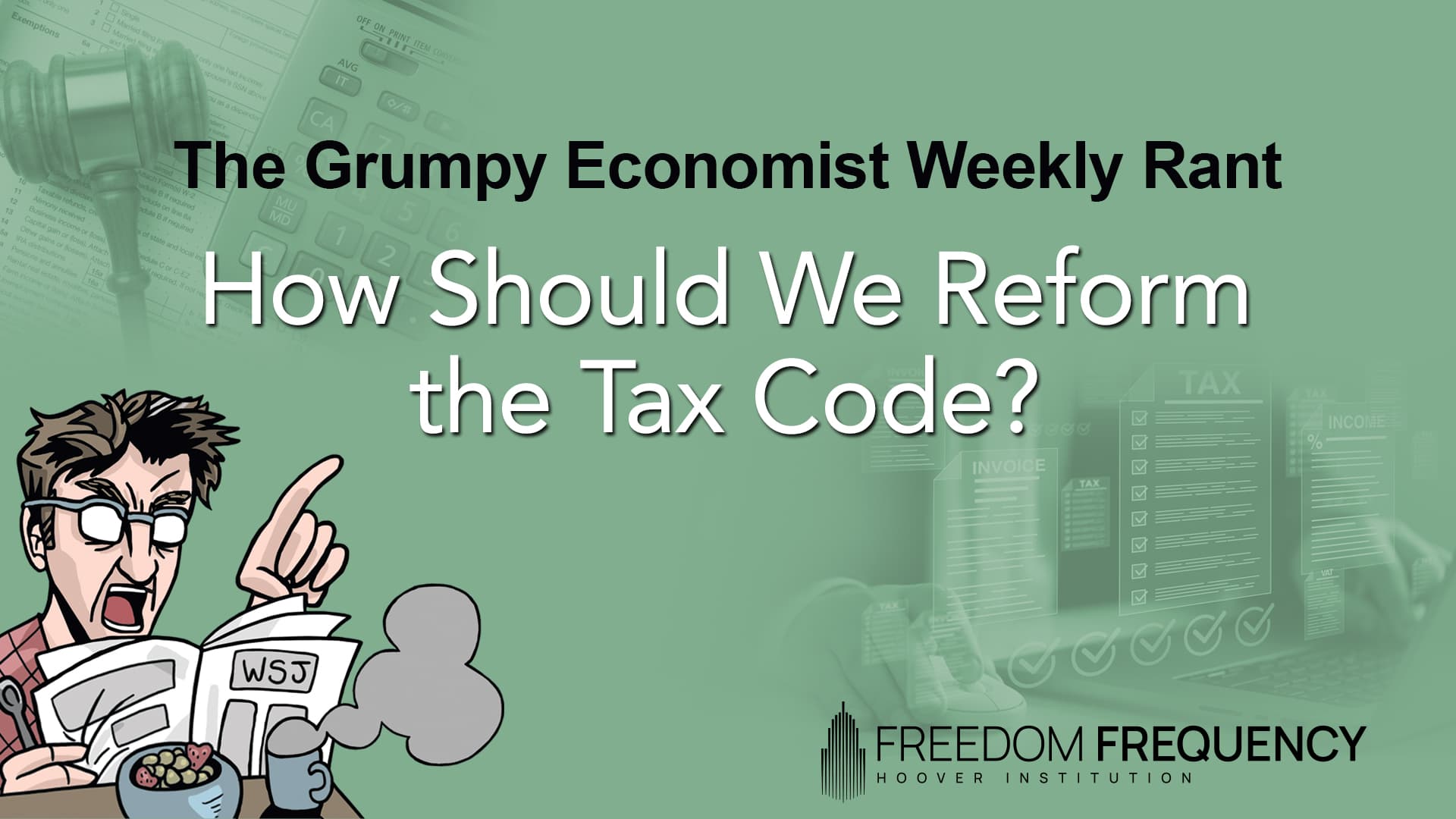Cover image for article: How Should We Reform the Tax Code?